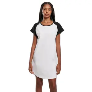 Raglan-T-Shirt-Kleid, Frau Urban Classics Contrast image-3