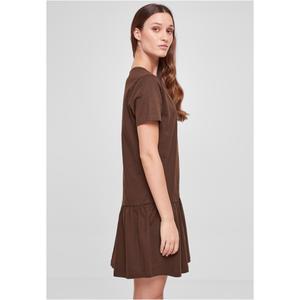 Organic t-shirt dress for women Urban Classics Empire Valance image-6