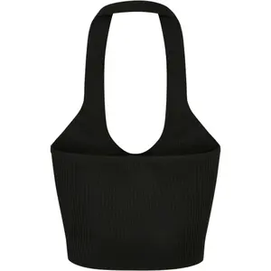 Women's ribbed knit cross-neck bodysuit Urban Classics GT image-1