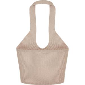 Women's ribbed knit cross-neck bodysuit Urban Classics GT image-1