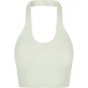 Body mit gekreuztem Ausschnitt aus Rippenstrick, Frau Urban Classics GT