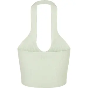 Body mit gekreuztem Ausschnitt aus Rippenstrick, Frau Urban Classics GT image-1