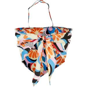 Débardeur court en satin femme Urban Classics AOP Triangle image-3