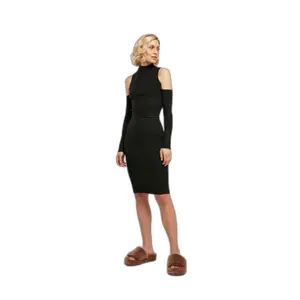 T-shirt à manches longues en tricot côtelé femme Urban Classics GT image-2