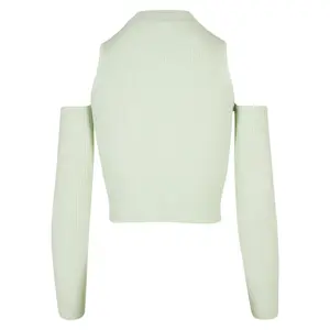 T-shirt à manches longues en tricot côtelé femme Urban Classics GT image-3