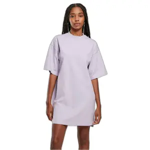 Vestido grosso feminino Urban Classics Organic Oversized Tee image-1