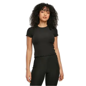 T-shirt court côtelé femme Urban Classics GT image-2