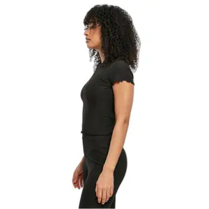 T-shirt court côtelé femme Urban Classics GT image-6