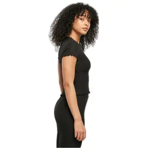 T-shirt court côtelé femme Urban Classics GT image-5