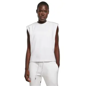 Débardeur femme Urban Classics Organic Heavy Pleated Shoulder image-1