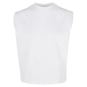 Débardeur femme Urban Classics Organic Heavy Pleated Shoulder image-0