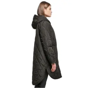Damenparka mit Kapuze Urban Classics Oversized Diamond Quilted image-4