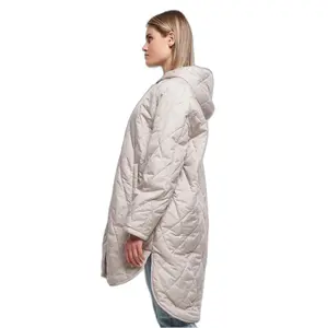 Damenparka mit Kapuze Urban Classics Oversized Diamond Quilted image-6