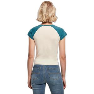 Maglietta da baseball retrò da donna Urban Classics Organic Stretch GT image-4