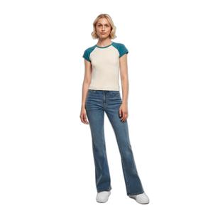 Maglietta da baseball retrò da donna Urban Classics Organic Stretch GT image-1