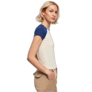 Maglietta da baseball retrò da donna Urban Classics Organic Stretch image-5