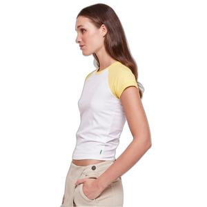 T-shirt Retro court Estiramento feminino Urban Classics Organic image-5