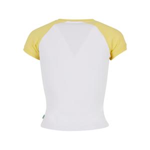 T-shirt Retro court Estiramento feminino Urban Classics Organic image-3