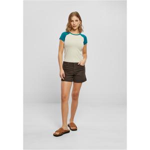 Retro-T-shirt court dehnbar Frau Urban Classics Organic image-2