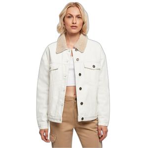Jeansjacke mit Sherpa-Kragen Oversize Damen Urban Classics image-2