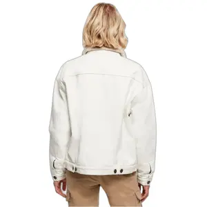 Jeansjacke mit Sherpa-Kragen Oversize Damen Urban Classics image-4