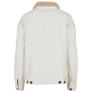 Jeansjacke mit Sherpa-Kragen Oversize Damen Urban Classics image-3