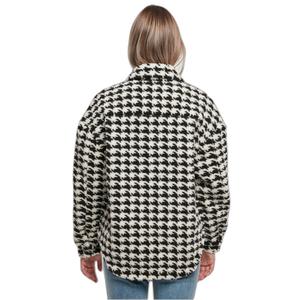 Women's sherpa overshirt Urban Classics AOP image-4