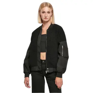 Casaco sherpa de tamanho exagerado para mulheres Urban Classics image-2