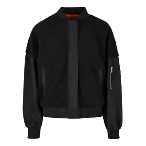 Casaco sherpa de tamanho exagerado para mulheres Urban Classics image-0