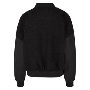 Casaco sherpa de tamanho exagerado para mulheres Urban Classics image-3