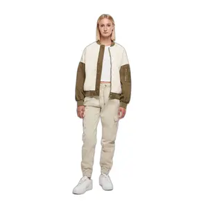 Women's oversized sherpa jacket Urban Classics GT image-1