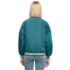 Chaqueta reciclada oversize mujer Urban Classics College image-4