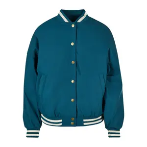 Chaqueta reciclada oversize mujer Urban Classics College image-0