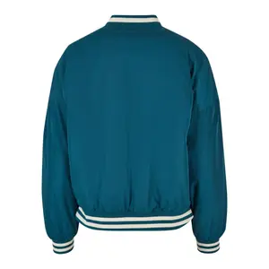 Chaqueta reciclada oversize mujer Urban Classics College image-3