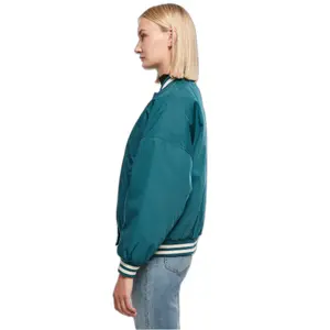 Chaqueta reciclada oversize mujer Urban Classics College image-5