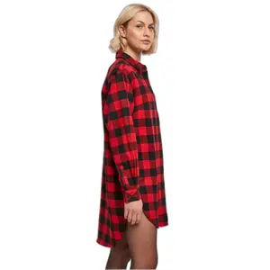 Robe chemise oversize en flanelle à carreaux femme Urban Classics image-6