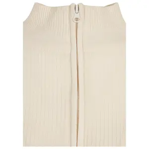 Women's ribbed knit short zip cardigan Urban Classics image-6