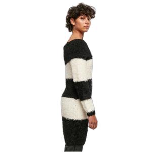 Damesjurk met off-the-shoulder veren Urban Classics GT image-6