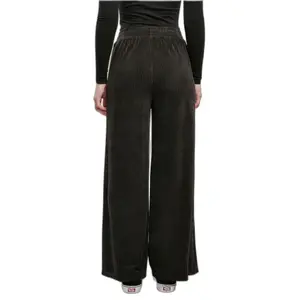 Rakt velourbyxor för kvinnor Urban Classics GT image-4