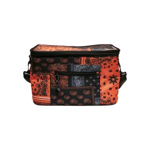 tb5117-01197-cooler-bag-urban-classics-bandana-patchwork-print-cooling-black-orange-one-size