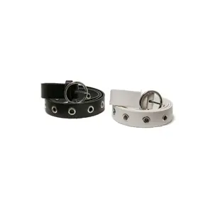 Synthetic leather eyelet belts Urban Classics (x2) image-0
