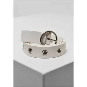 Synthetic leather eyelet belts Urban Classics (x2) image-1