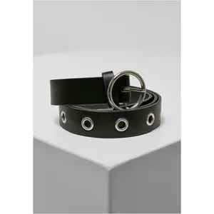 Synthetic leather eyelet belts Urban Classics (x2) image-2
