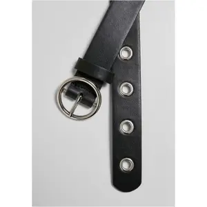 Synthetic leather eyelet belts Urban Classics (x2) image-3