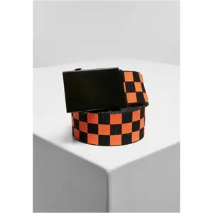 Cinturones de lona a cuadros y lisos Urban Classics (x2) image-1