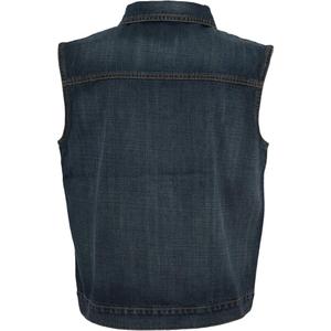 Sleeveless denim jacket large sizes Urban Classics image-2