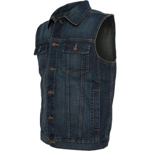 Sleeveless denim jacket large sizes Urban Classics image-1