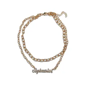Necklace Urban Classics Diamond Zodiac Sagittarius image-0