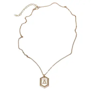 Necklace Urban Classics Letter Basic image-0