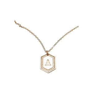 Necklace Urban Classics Letter Basic image-1